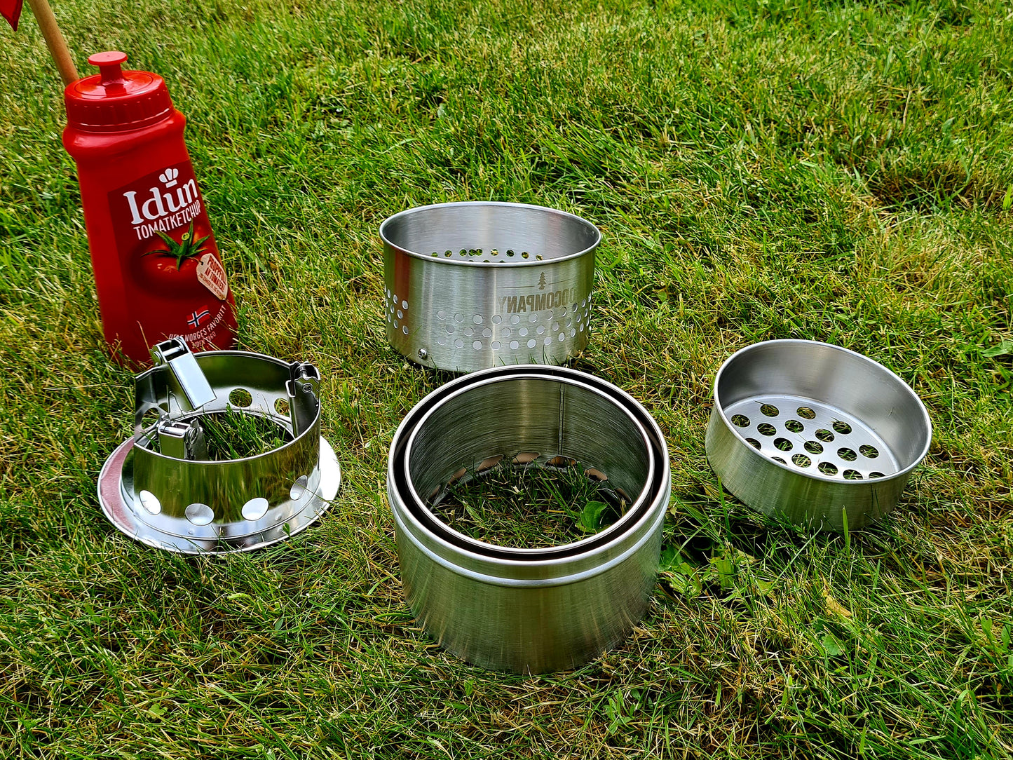 Båltønne "Turtønna" str: kompakt