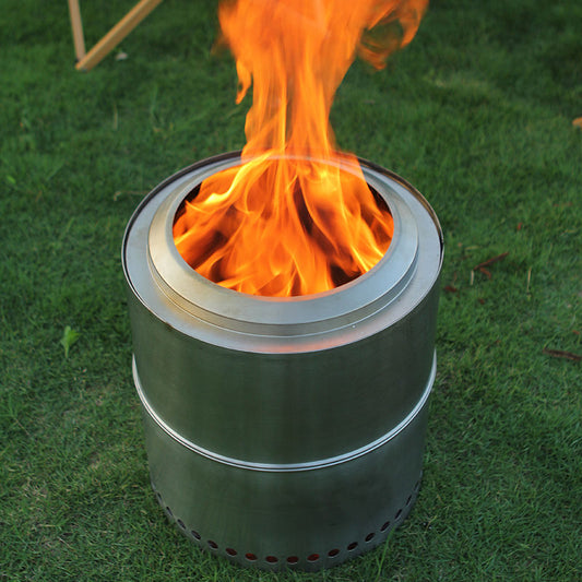 Rent Brennende Båltønne 38cm "Hyttekos" str: stor