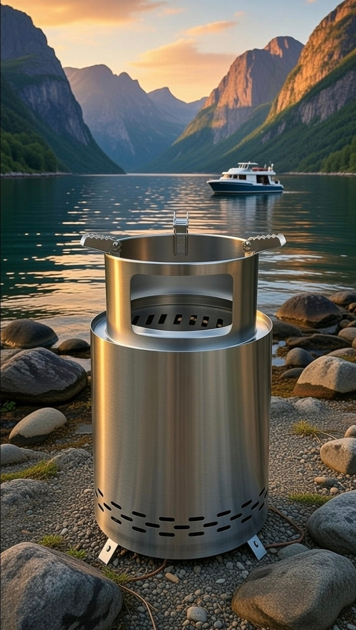 Båltønne "Rundbrenner" str: medium