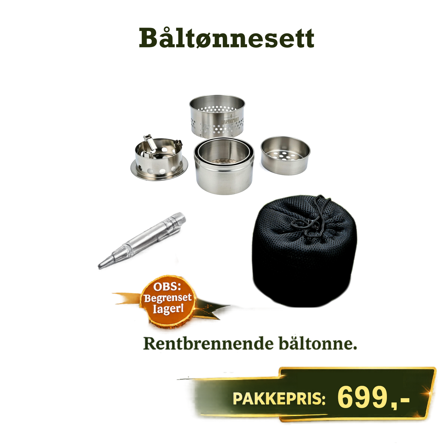 Turtønne med blåsebelg